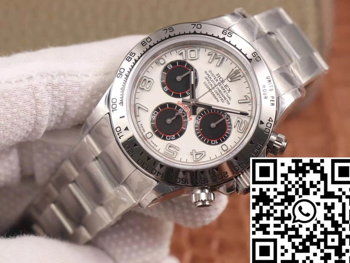 White Factory Daytona 116509 Dial JH Rolex Cosmograph 0420